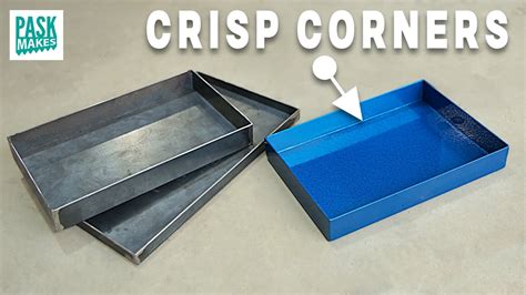 youtubehow to usw metal boxes with sheet rock ears|Sheet Metal Box : 12 Steps (with Pictures) .